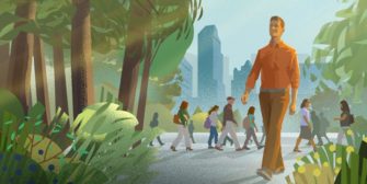 El problema de andar en muletas