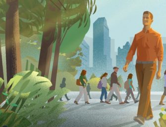 El problema de andar en muletas